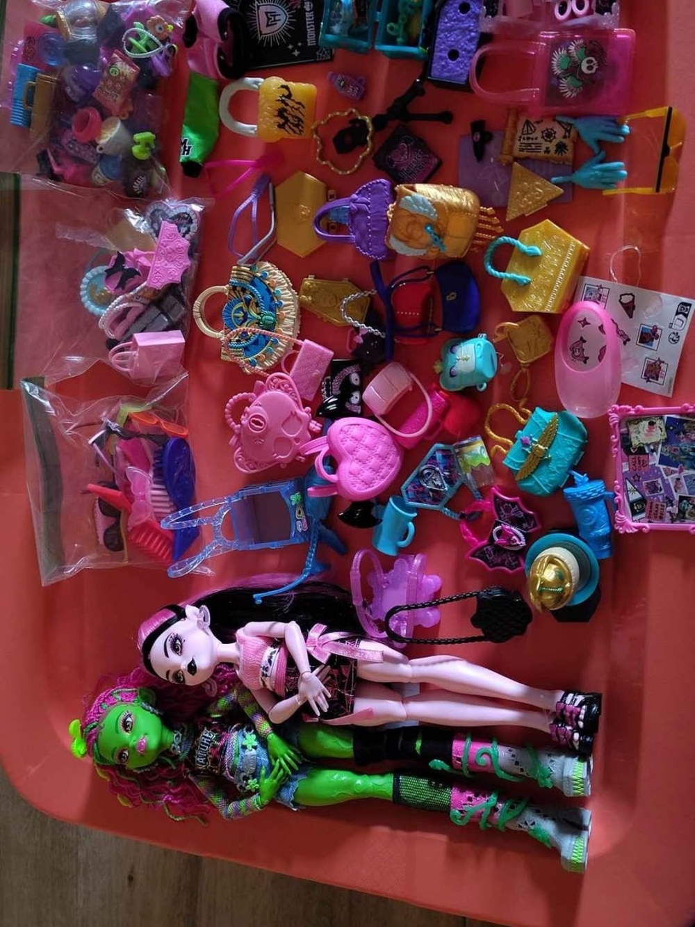 monster high dolls with accessories
